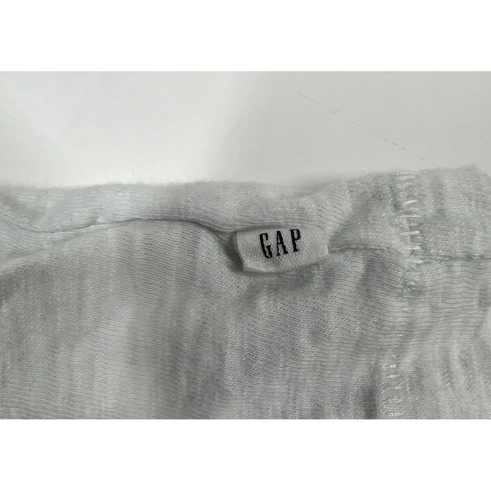 Gap Kids White Star Wars‎ The Mandalorian Short Sleeve Shirt Kids SZ Large